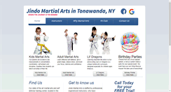 Desktop Screenshot of jindomartialarts.net